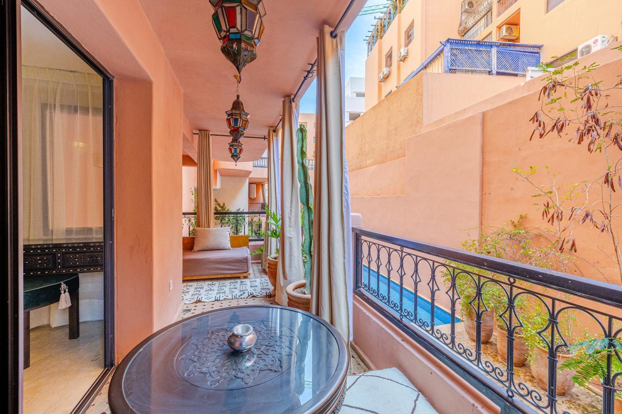 Appartement Moderne En City Center Marrakech-Gueliz Marrakesh Exterior photo