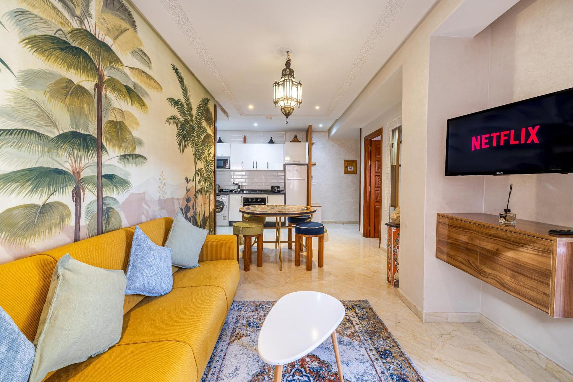 Appartement Moderne En City Center Marrakech-Gueliz Marrakesh Exterior photo